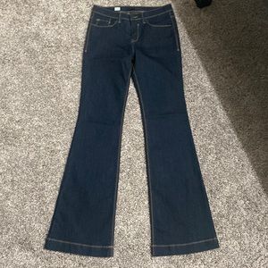 High waist flare jeans